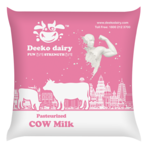 Cow Milk 500ml 3D PNG